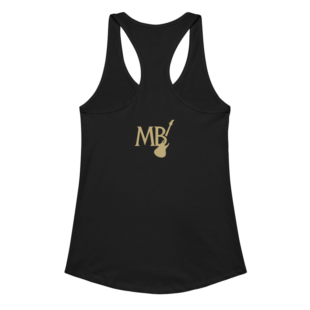 Women’s fitted racerback tank top