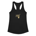 Women’s fitted racerback tank top
